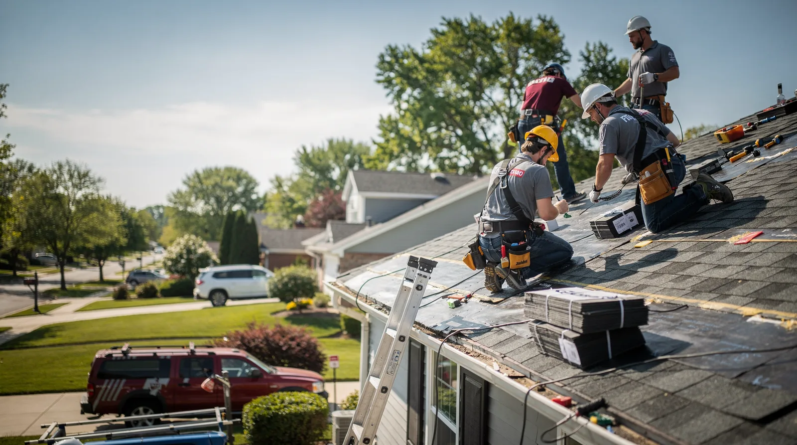 Roof Repair in Rockdale, TX around you